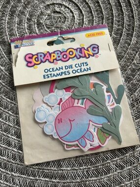 ❤️$9 Memories Forever Scrapbooking Ocean Die Cuts